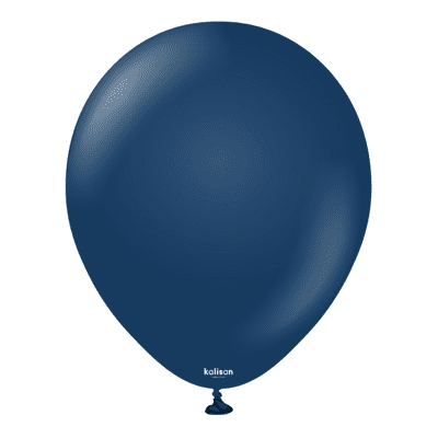 Standard Navy 12 inch Balloons - Kalisan 12