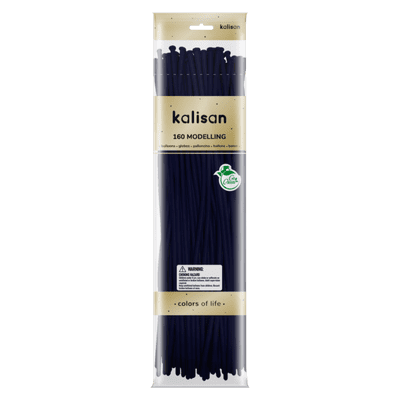 Standard Navy 160Q (Nozzle Up) - Kalisan Modelling Balloons 50pcs