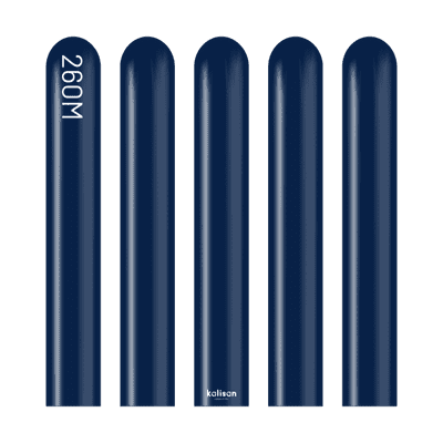 Standard Navy 260Q Balloons - Kalisan Modelling Balloons 100pcs