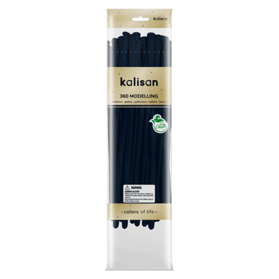 Standard Navy 360Q (Nozzle Up) - Kalisan Modelling Balloons 50pcs