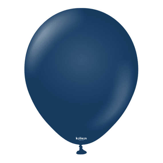 Standard Navy 5 inch Balloons - 5