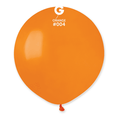 Standard Orange 19 inch Balloons - Gemar 19