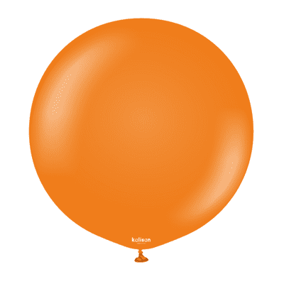 Standard Orange 24 inch Balloons - Kalisan 24