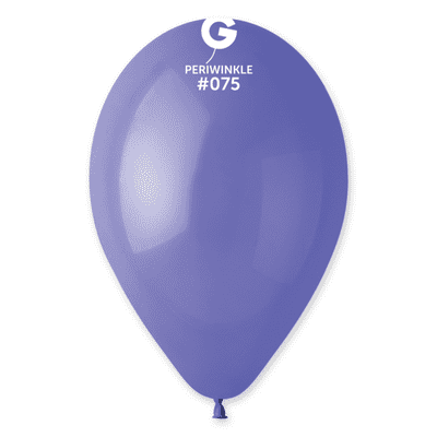 Standard Periwinkle 13 inch Balloons - Gemar 13