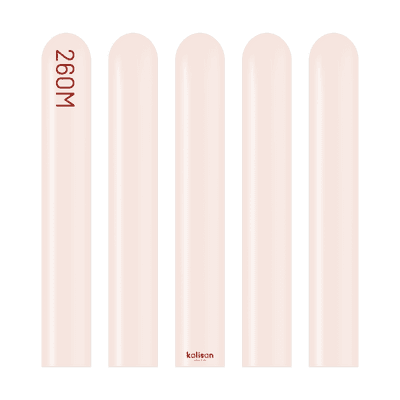 Standard Pink Blush 260Q (Nozzle Up) - Kalisan Modelling Balloons 50pcs