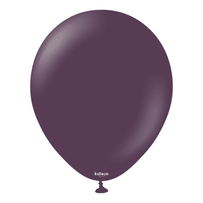 Standard Plum 12 inch Balloons - Kalisan 12