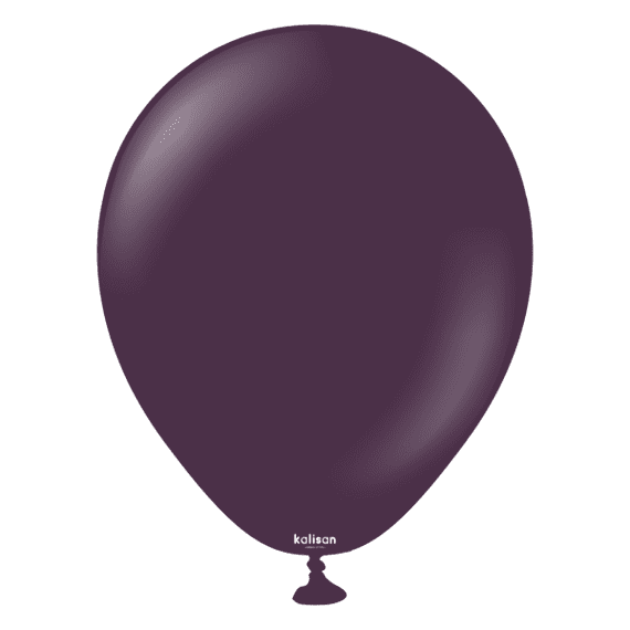 Standard Plum 5 inch Balloons - 5