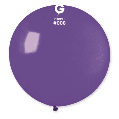 Standard Purple 31 inch Balloons - Gemar 31
