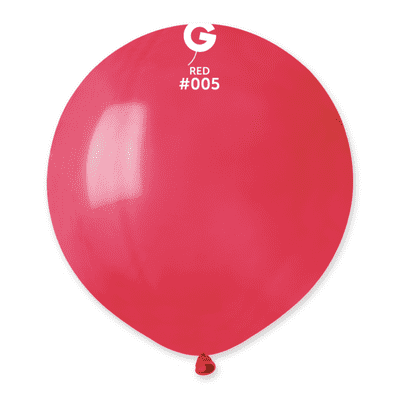 Standard Raspberry 19 inch Balloons - Gemar 19