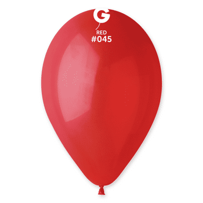 Standard Red 13 inch Balloons - Gemar 13