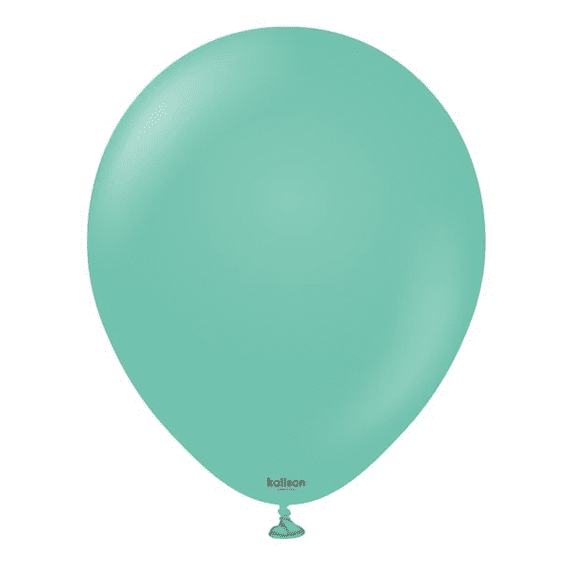 Standard Sea Green 12 inch Balloons - 12