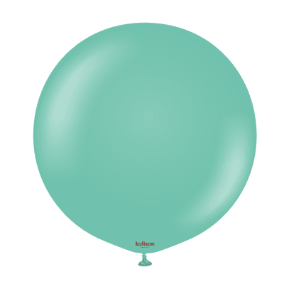 Standard Sea Green 24 inch Balloons - Kalisan 24