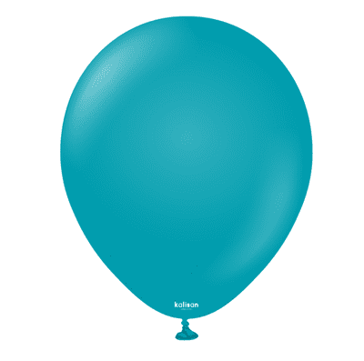 Standard Turquoise 5 inch Balloons - Kalisan 5