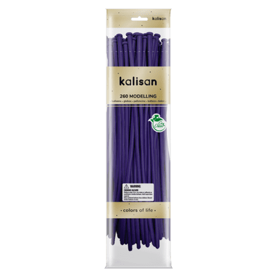 Standard Violet 260Q (Nozzle Up) - Kalisan Modelling Balloons 50pcs