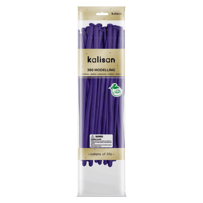 Standard Violet 360Q (Nozzle Up) - Kalisan Modelling Balloons 50pcs