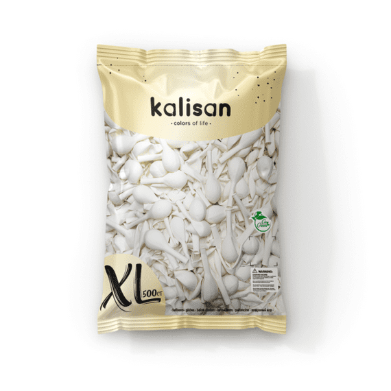 Standard White 12 inch Balloons XL Bag - 12