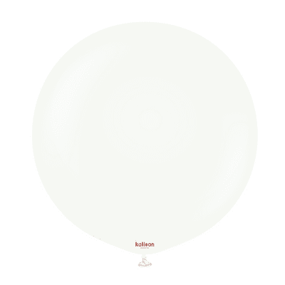 Standard White 24 inch Balloons - Kalisan 24
