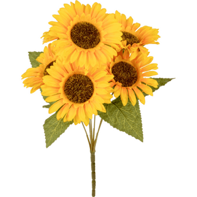 Sunflower Bush 40cm (Eleganza) 1pc
