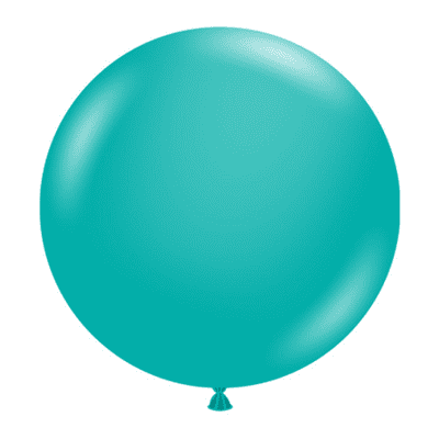 Teal 17 inch Balloons - Tuftex 17