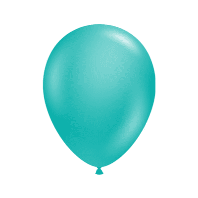 Teal 5 inch Balloons - 5