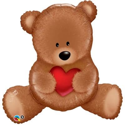 Teddy Bear Love Large Foil Balloon 1pc
