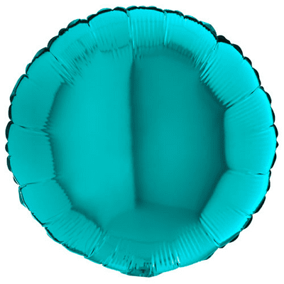 Tiffany Blue Round Foil Balloon (18
