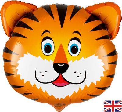 Tiger Large Foil Balloon 1pc (Oaktree 30