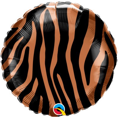 Tiger Stripes Pattern Foil Balloon (18