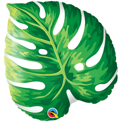 Tropical Philodendron Large Foil Balloon 1pc