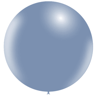 Vintage Blue 18 inch Balloons - Decotex 18