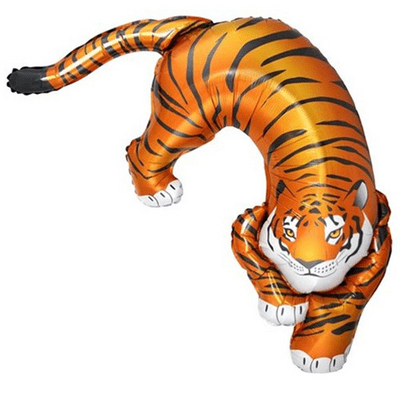 Wild Tiger Large Foil Balloon 1pc (Flexmetal 42