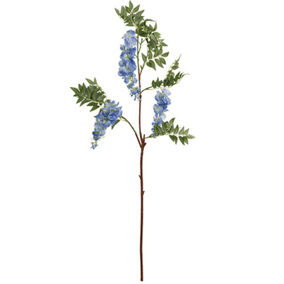 Wisteria Spray (Blue) 120cm (Eleganza) 1pc
