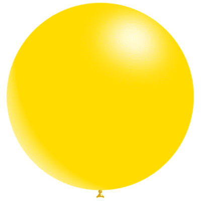 Yellow 18 inch Balloons - Decotex 18