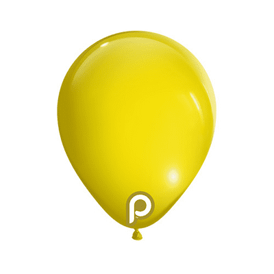Yellow 5 inch Balloons - Prima 5