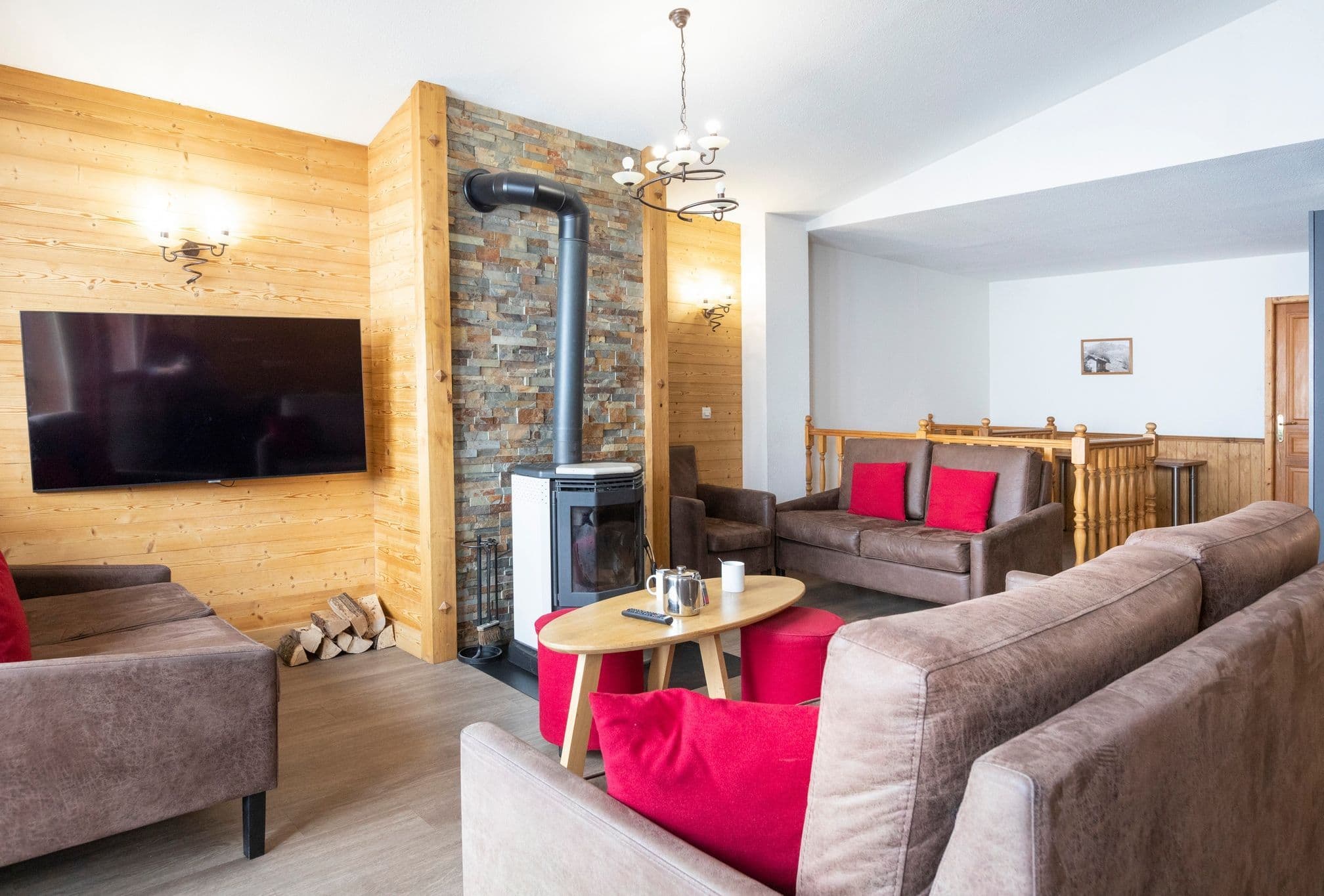 Image showcasing Alpine Charms - Val Thorens, Balcons Ski Apartment - 8 bedrooms, sleeps 16