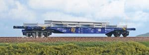 ACME 40437 Ferrovie Udine Cividale 'Sgnss60' 4-axle Flat with steel slab load