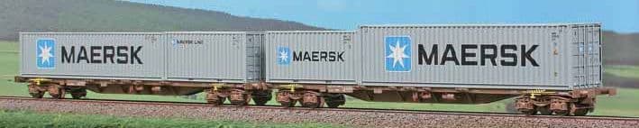 ACME 45101 DSB Sgns Container Flats with 