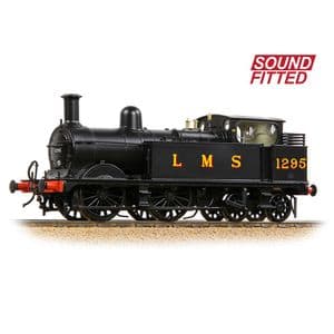Bachmann 31-741BSF LMS ex-Midland Class 1P, No.1295, Black, DCC SOUND