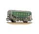 Bachmann 33-132B 35 Ton PAA Bulk Grain Wagon 'Grainflow' Green & Grey, WEATHERED