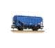Bachmann 33-133A 35 Ton PAA Ex-Bulk Grain Wagon BRT Blue WEATHERED