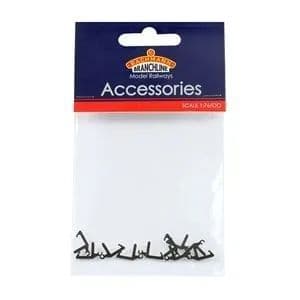 Bachmann 36-075 Non-Magnetic Coupling Hooks (x10)