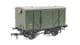 Bachmann 37-806A ex-LMS 12T Planked Ventilated Van, Army Green Livery