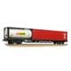 Bachmann 38-628C BR 'FFA' Intermediate Container Flat, 2 x ISO Containers