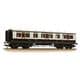 Bachmann 39-870A LNWR 50' Arc Roof Third Corridor, Dark Claret & White