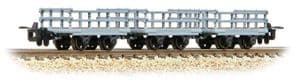 Bachmann 393-227 Dinorwic Slate Wagons with sides and loads, Grey, 3-Wagon Pack - SPECIAL OFFER