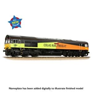 Bachmann 50-004 Colas Class 66, No.66 847, Orange/Black Livery