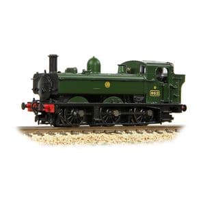Graham Farish 371-990 GWR (Shirtbutton) 64XX Pannier Tank, No.6412, Green