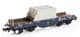 Graham Farish 377-803 BR 'FNA' Nuclear Flask Wagon with Flat Floor, Blue Livery