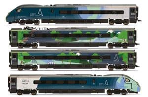 Hornby R30444 Avanti Pendolino COP26 Livery, 4-Car Set