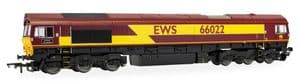Hornby R30532TXS [RAILROAD] EWS Class 66, 66 022, TXS SOUND